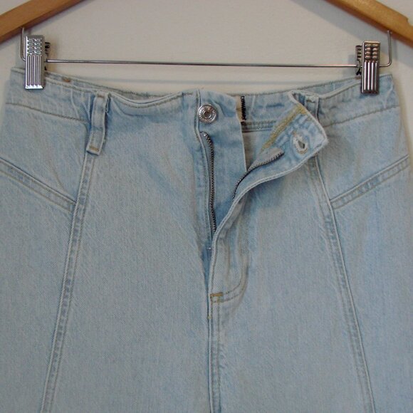 Free People We The Free Florence Flare Jeans Boho Hippie Wide Leg Light Wash 28 - Picture 5 of 15